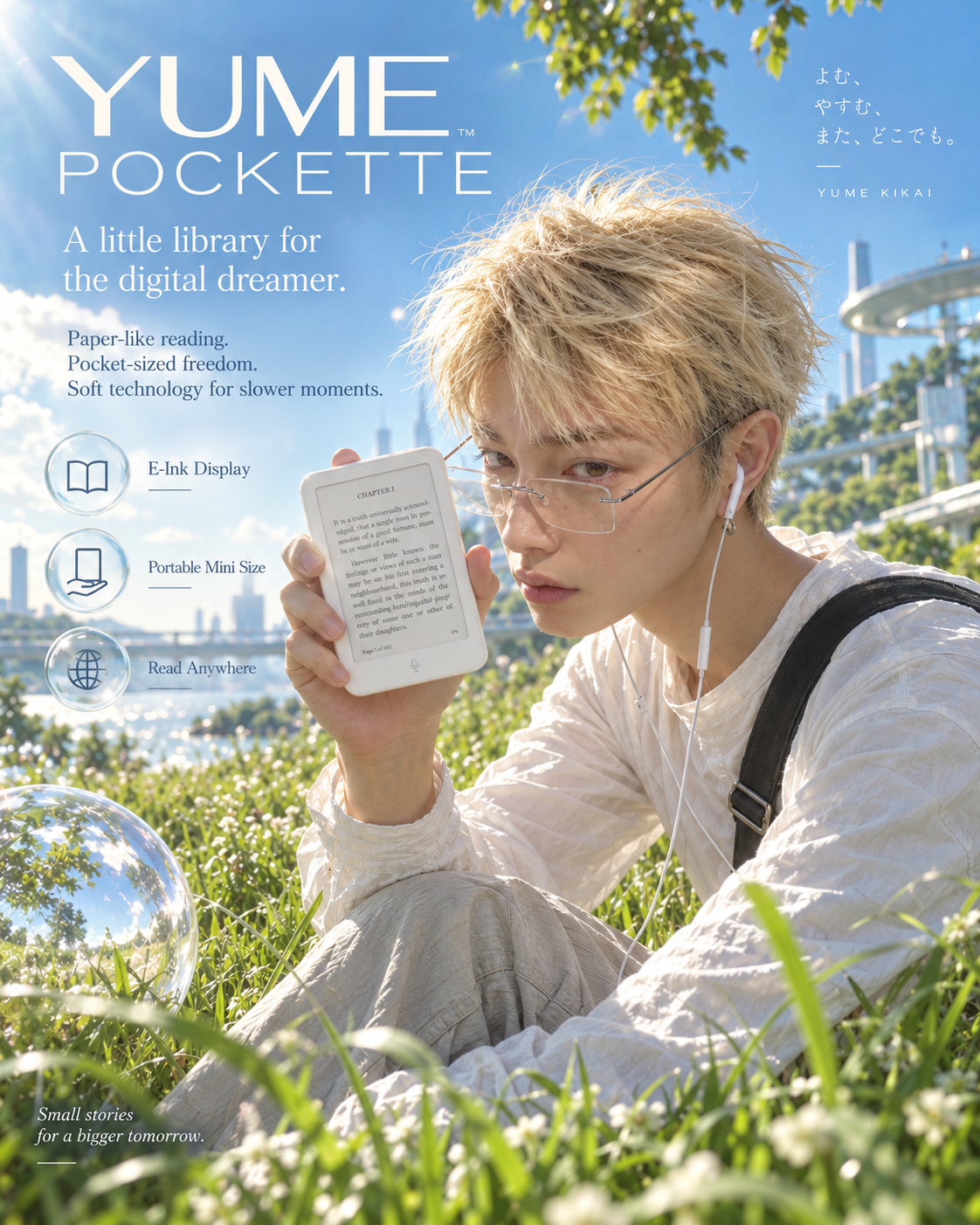 Yume Pockette e-reader